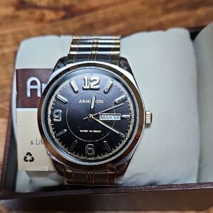 Armitron Black and Gold Men's Watch